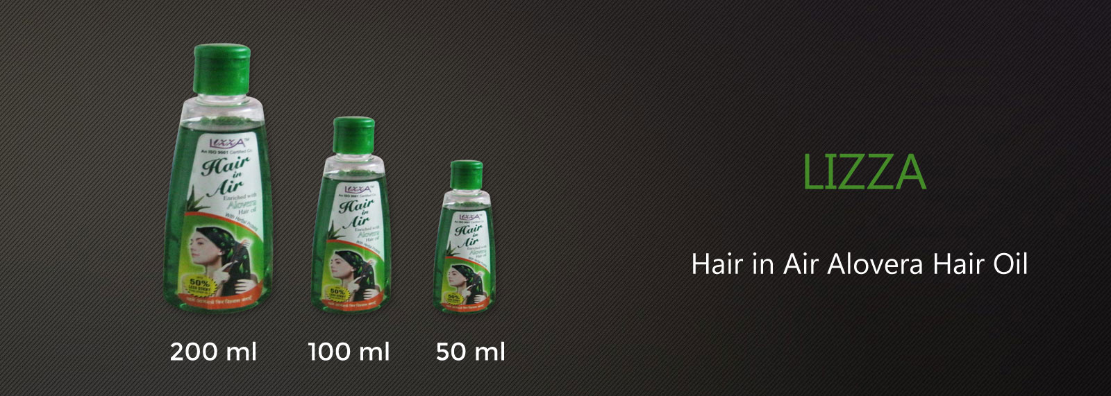 Hair in air alovera oil