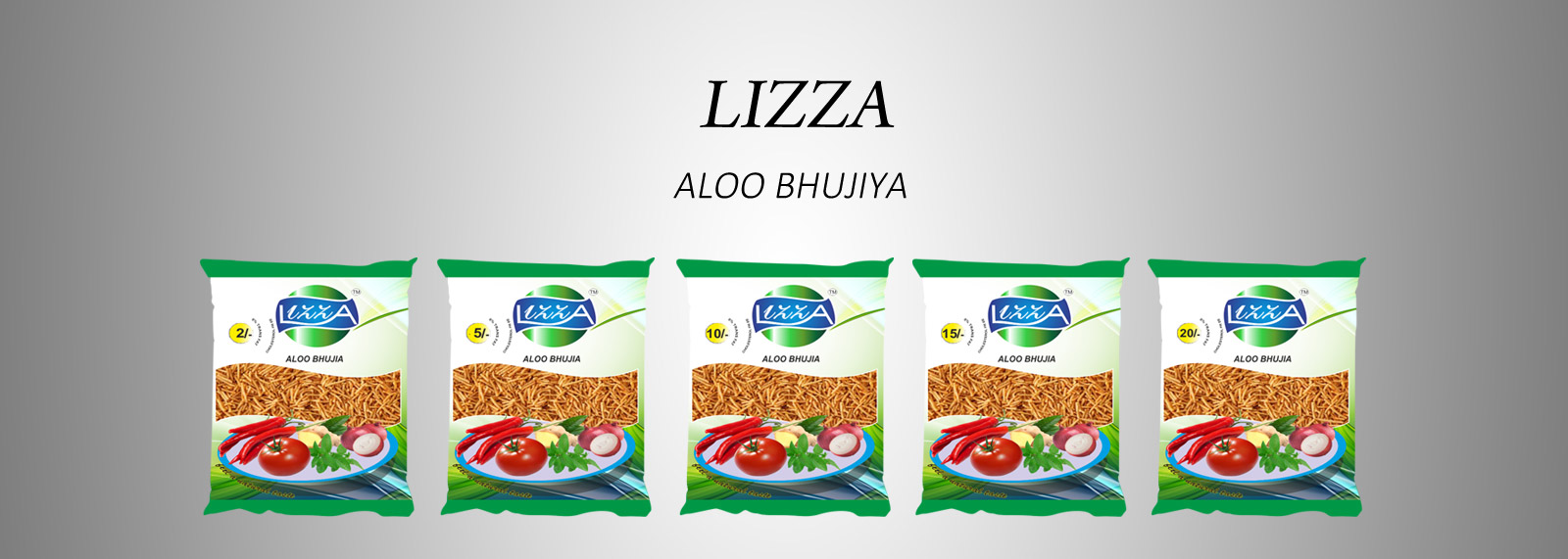 Lizza alu bhujia